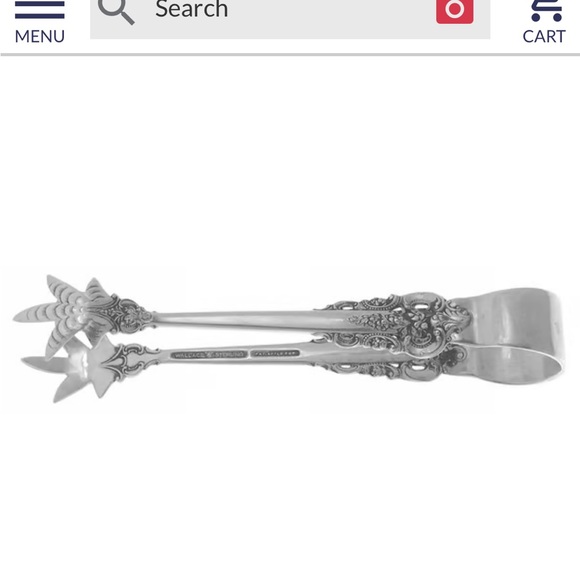 Grande Baroque Sugar tongs - Picture 1 of 6